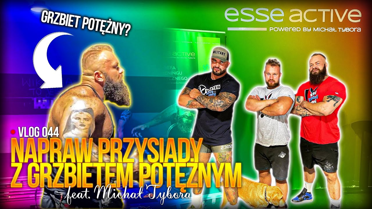NAPRAW SWÓJ PRZYSIAD W 5 MINUT *** Michał Tybora i metoda potęgi potężnego grzbietu [progres]