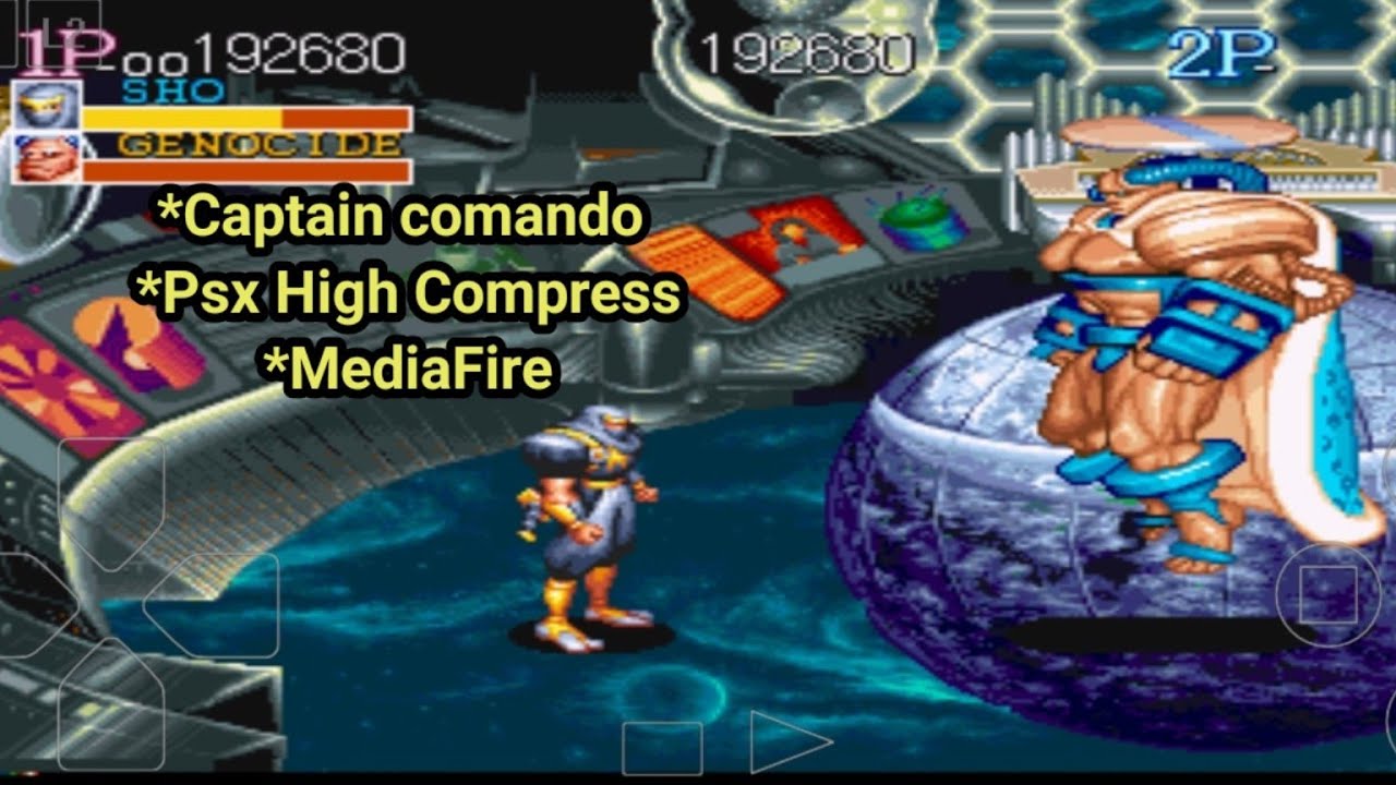 Captain comando psx ukuran kecil | Emulator ps1