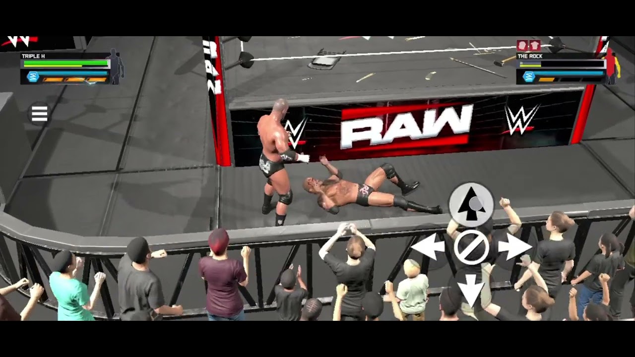 Triple h vs the rock rematch wwe championship 