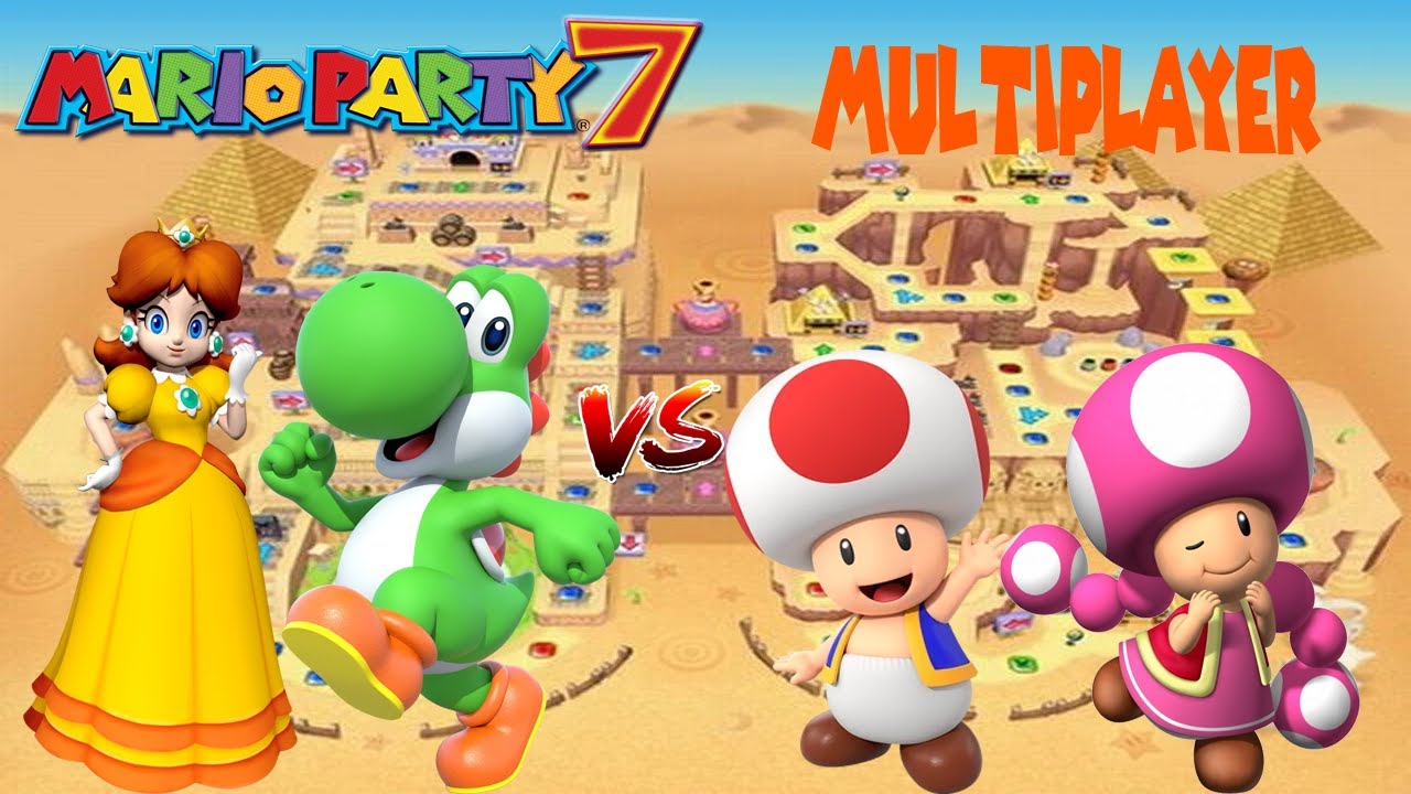 Mario party 7✸ Pyramid Park Multiplayer