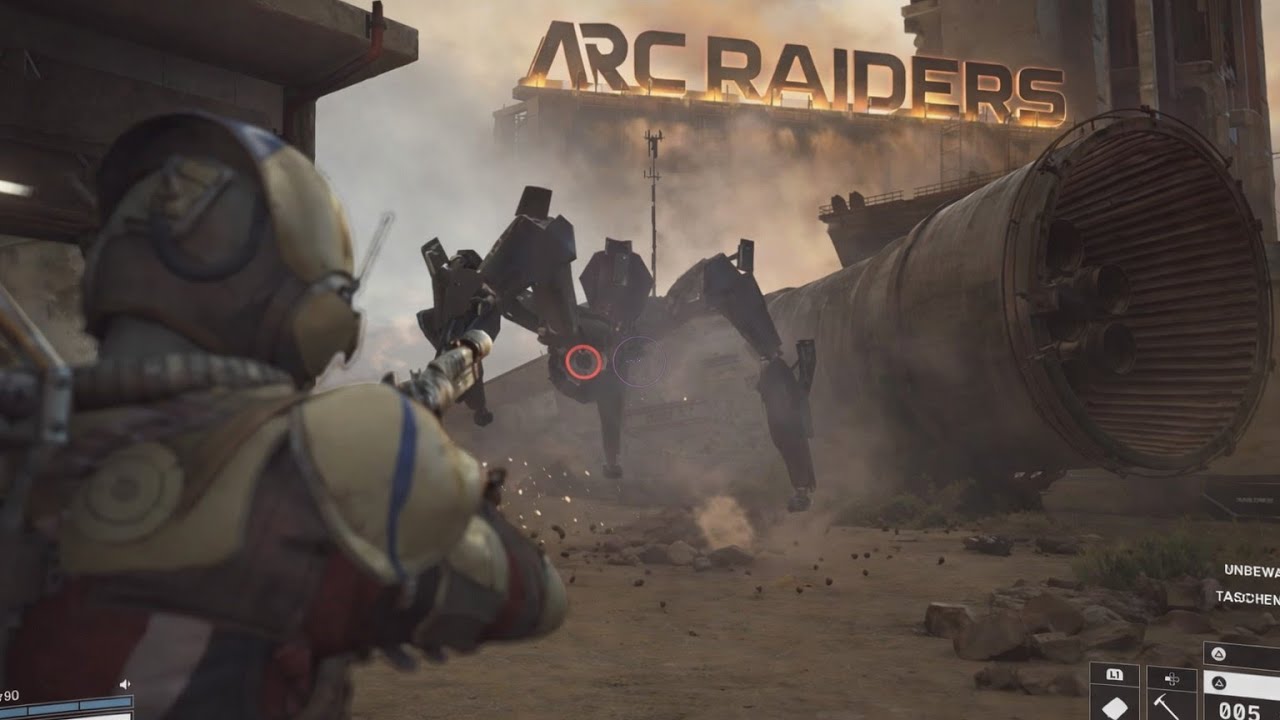 ARC Raiders was kommt da angelaufen. Gamplay ps5 4K Multiplayer german 