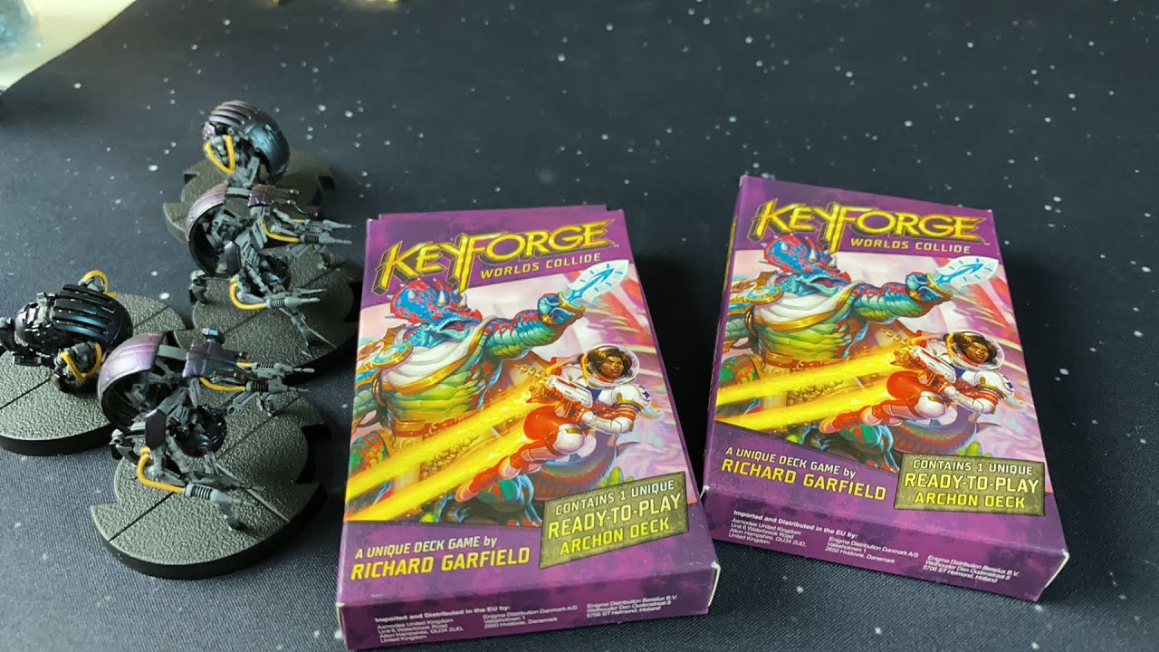 Worlds Collide!  KeyForge deck opening