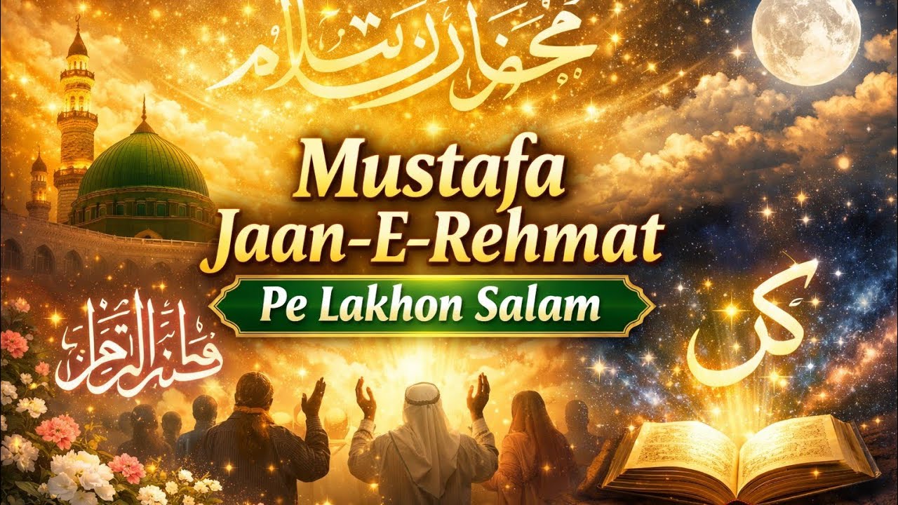 Mustafa Jaan E Rehmat Pe Lakhon Salam | Heart Touching Naat 2026 | Beautiful Durood O Salam