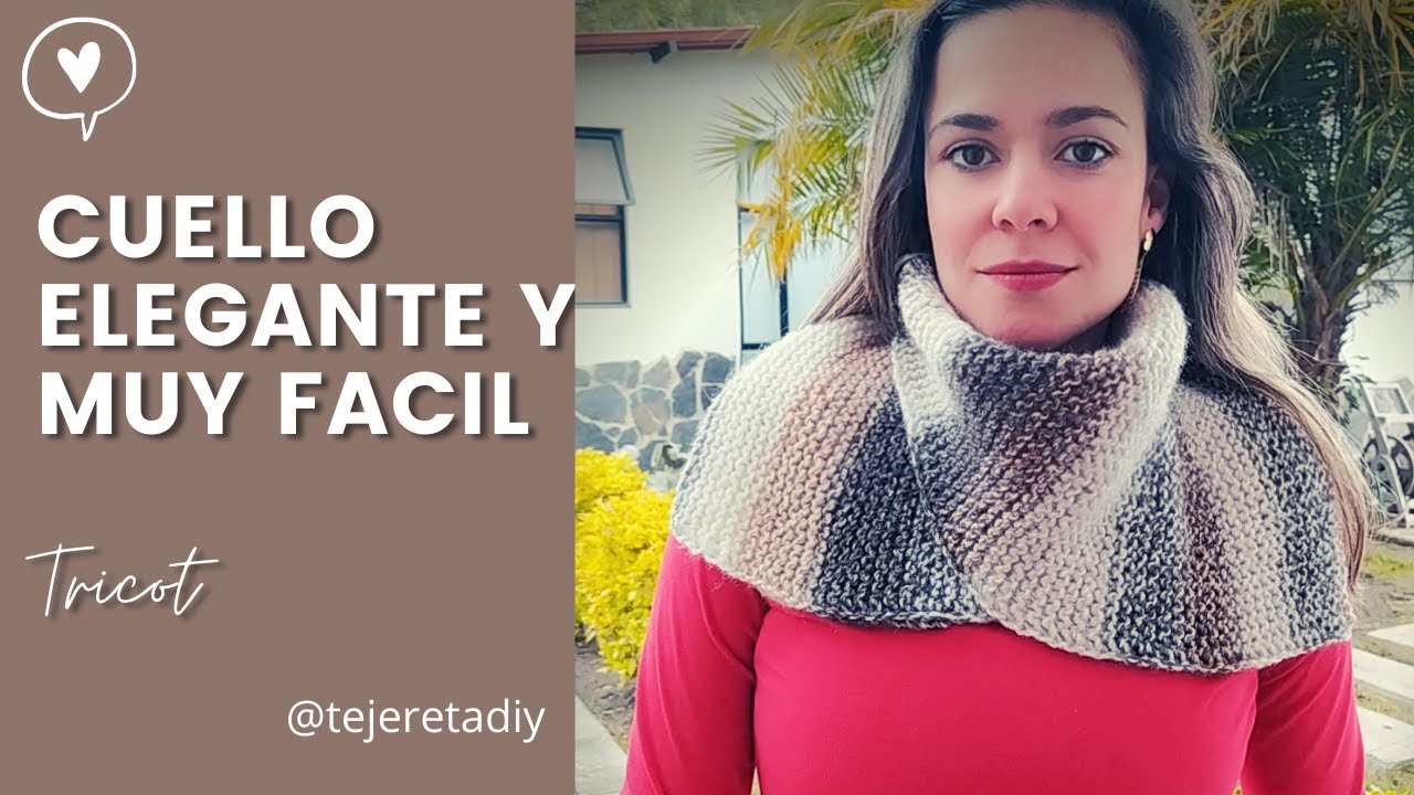 CUELLO A DOS AGUJAS MUY FACIL