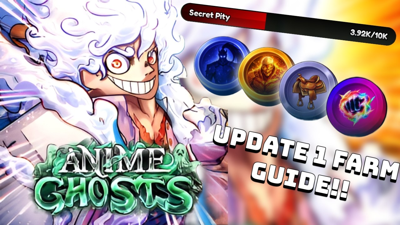 BEST/FASTEST WAY To Farm Shadow, Mount, Titan, and Haki Tokens & Hit Secret Pity in Anime Ghost!!