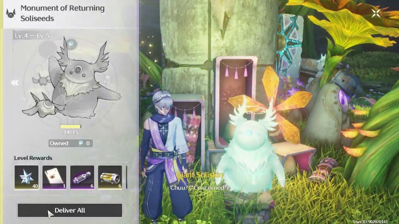 [WuWa] Lahai-Roi exploration: Amogus first delivery & dialogue / Choice 1