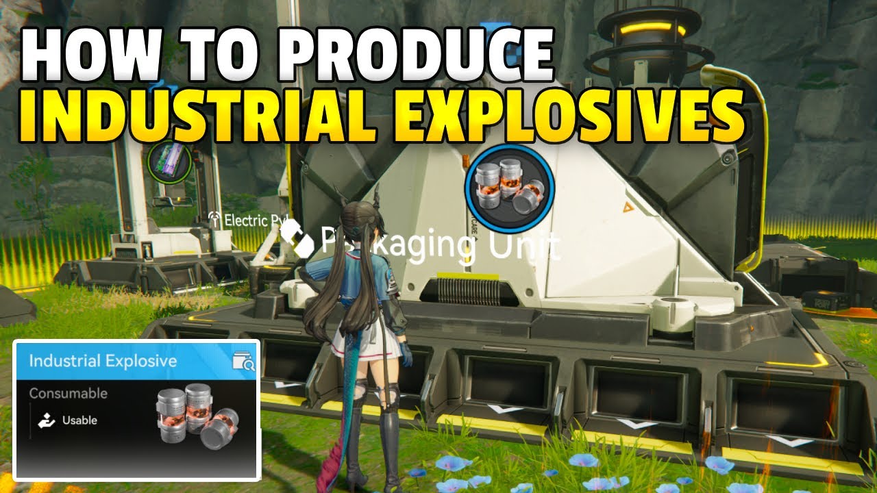 How to Produce Industrial Explosives | Arknights Endfield