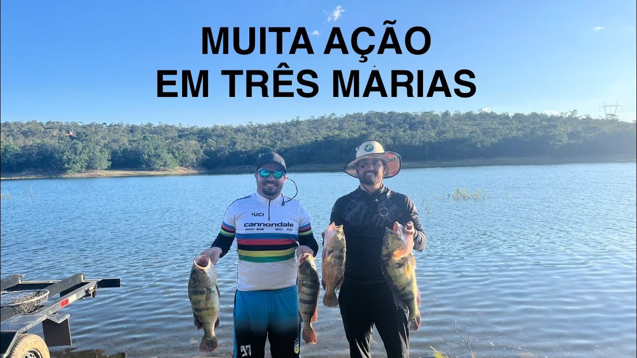 TRÊS DIAS DE PESCARIA EM TRÊS MARIAS! TUCUNARÉ