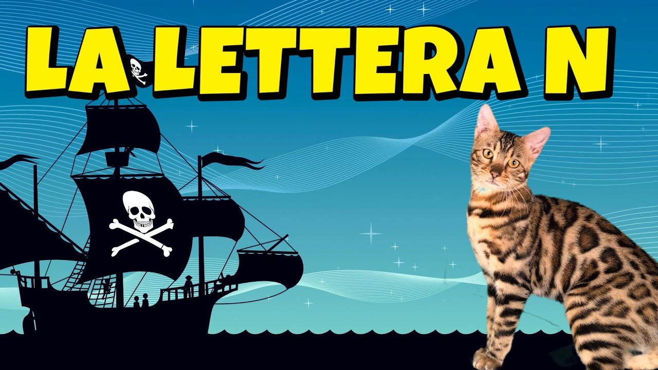 🔤 Canzone della Lettera N! 🎶 Impara con Frida 🐱 | Canzoncina educativa per bambini