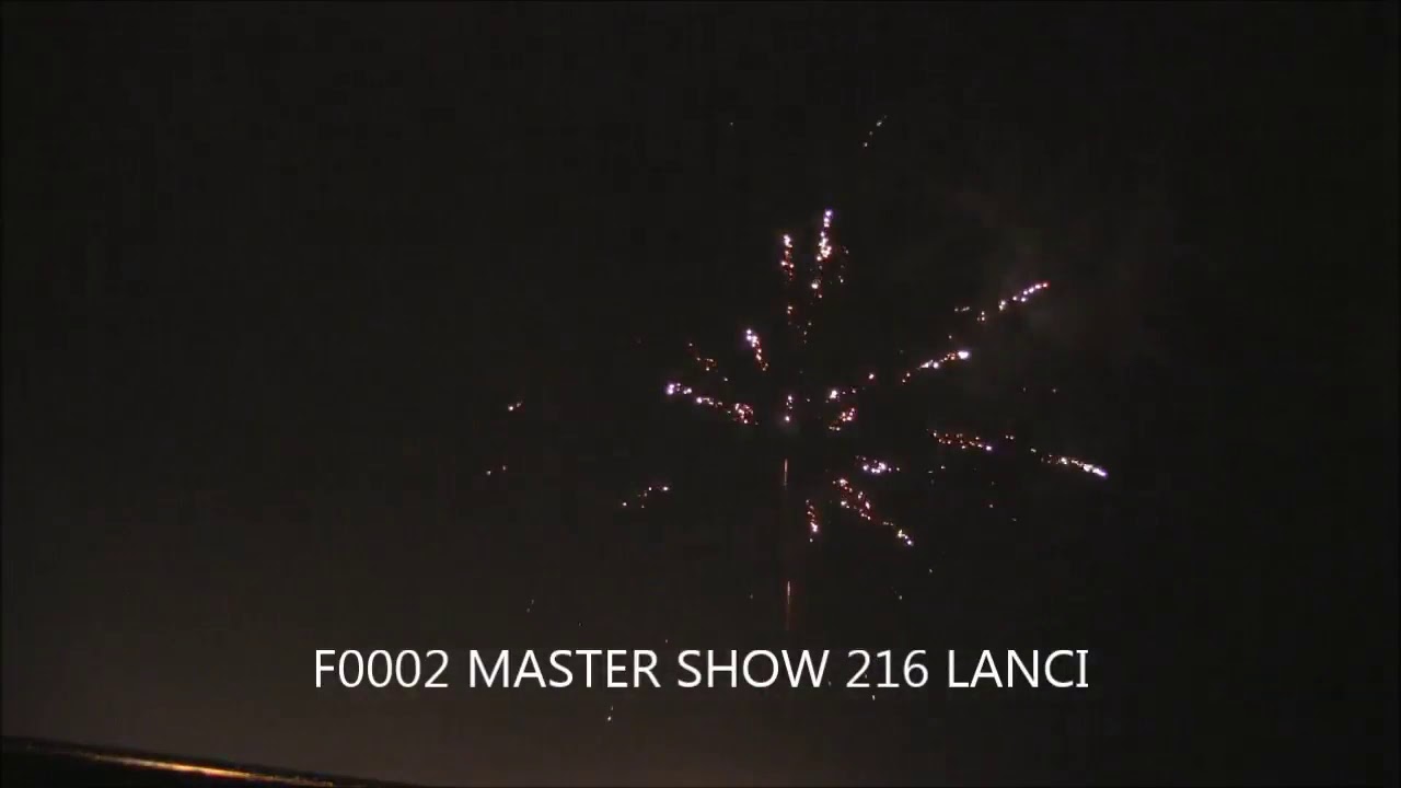 MASTER SHOW 216 COLPI PIROTECNICA BUONAIUTO