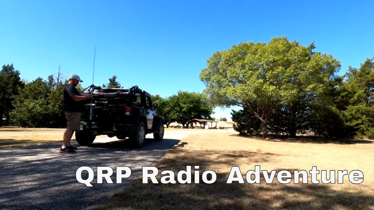 Elecraft QRP ~ Wire Antenna ~ Salt Plains State Park, Oklahoma
