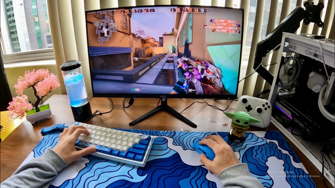 Melhor Compra de Monitor Mais Barato - AOC 180hz IPS 24g30e