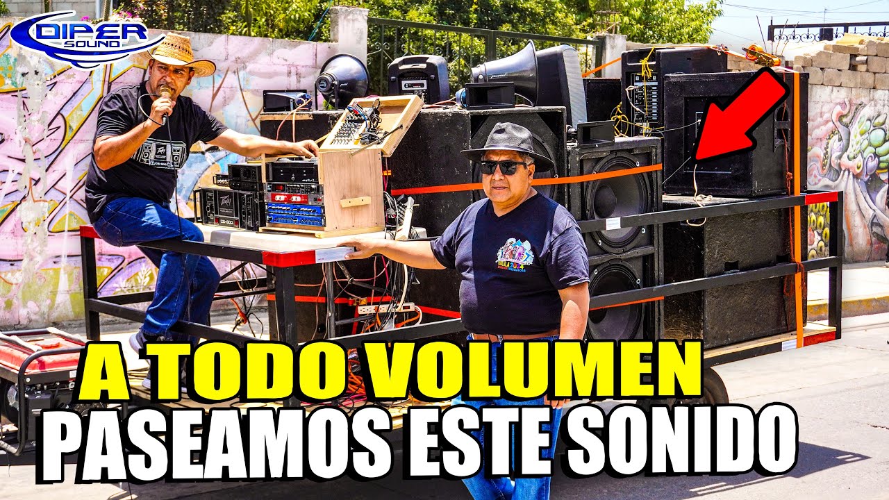 DE FIESTA SONIDERA POR LAS CALLES DE CHOLULA CON SU SONIDO DE CASA!