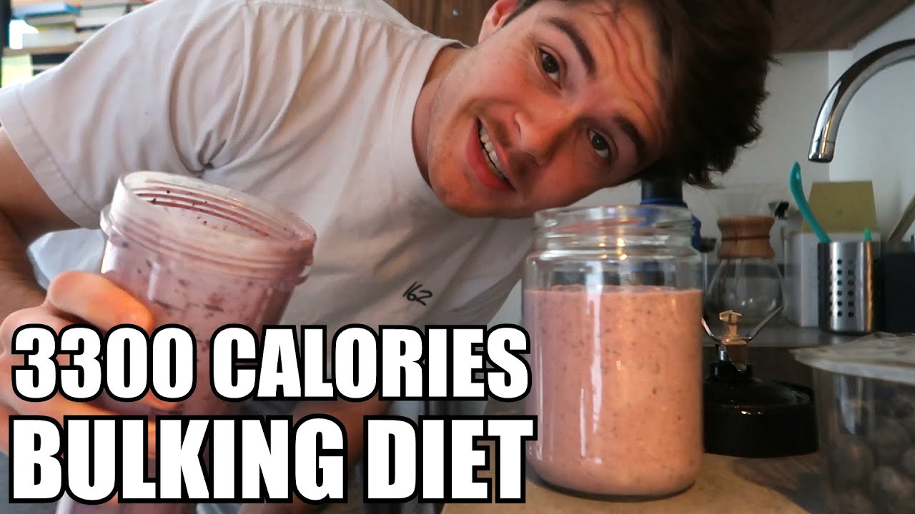 3300 Calorie Full Day Of Eating | BULKING DIET