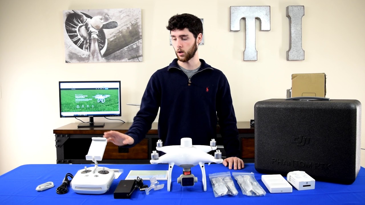 Unboxing the DJI Phantom 4 Multispectral and D-RTK Ground Station by Terrestrial Imaging