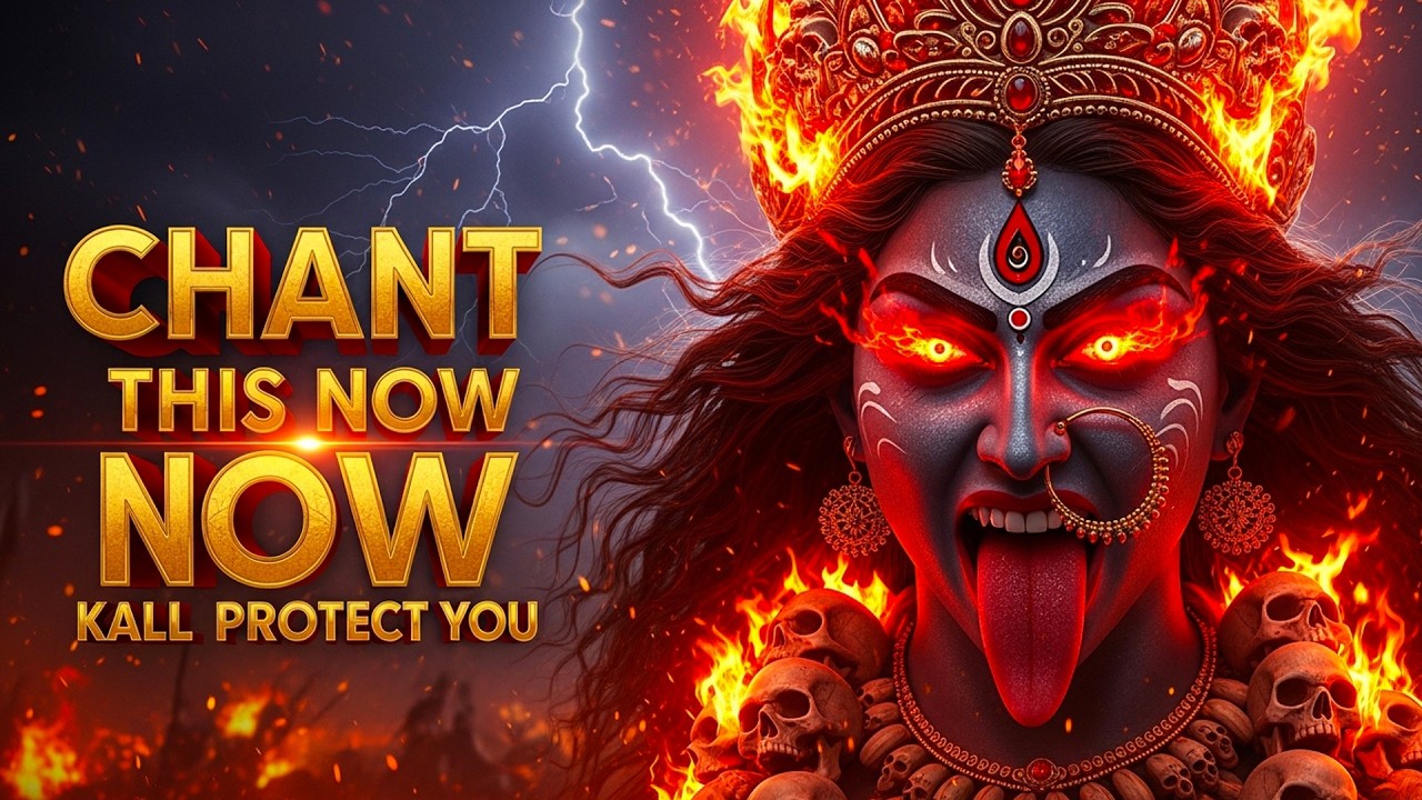Kali Mantra to Destroy Enemies | Awaken Divine Protection & Karmic Justice