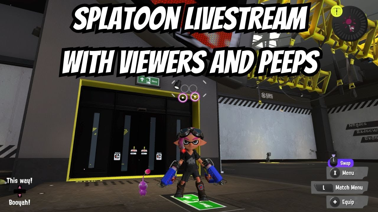 Splatoon Livestream!! (Maid dress included)