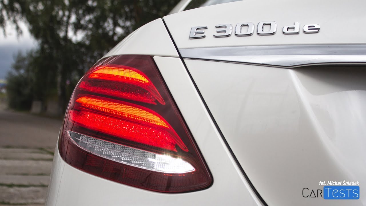 Mercedes E300de test PL Pertyn Ględzi
