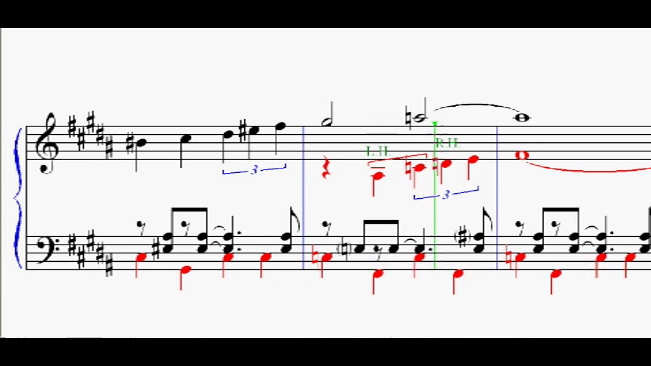 STAR TREK - the original series theme (sheet-music for piano)