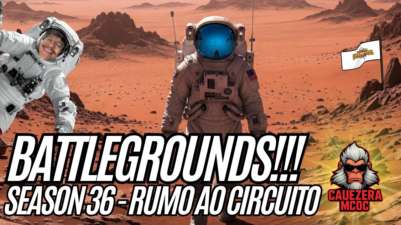BATTLEGROUNDS!!! SEASON 36 - RUMO AOS 100 PONTOS!!! 😎😎 | LIVE | Marvel Contest of Champions
