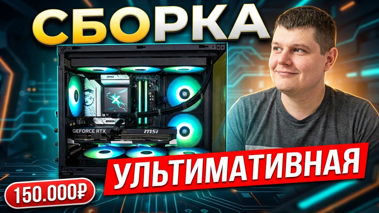 Как собрать ПК?!  i5-13600KF и RTX 5070: ультимативная связка