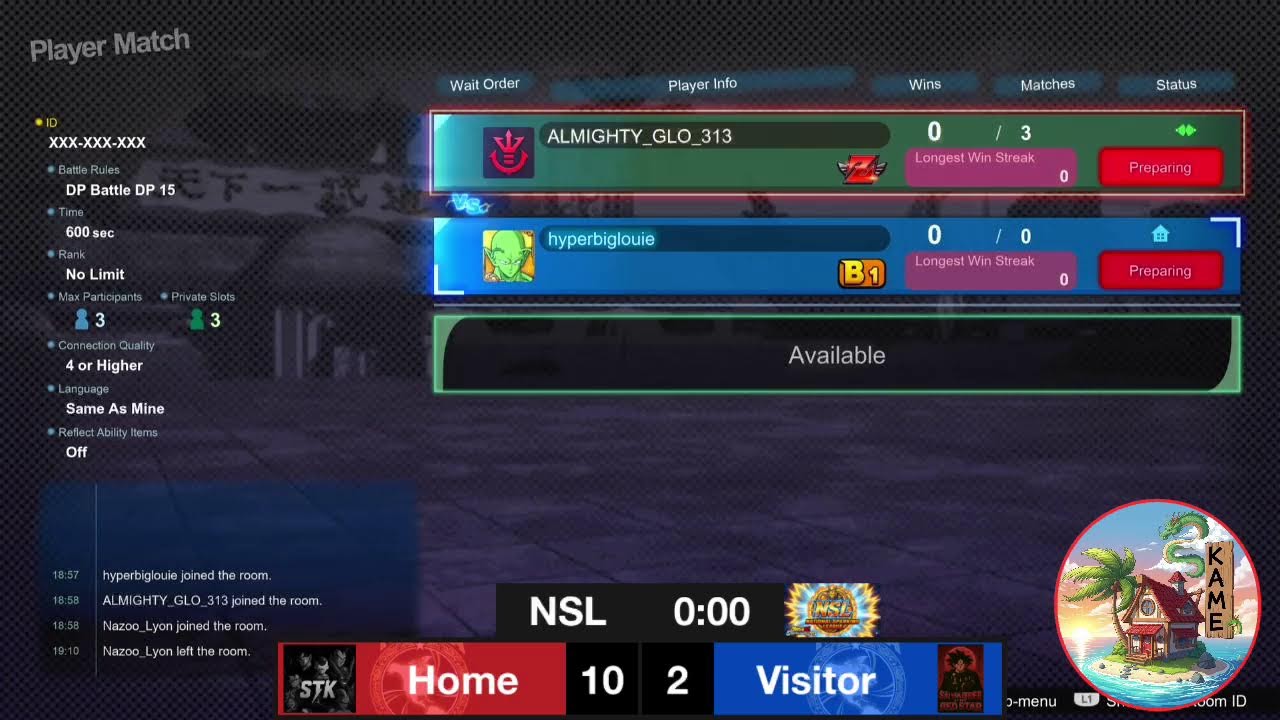 NSL (STK vs Saiyan Order)