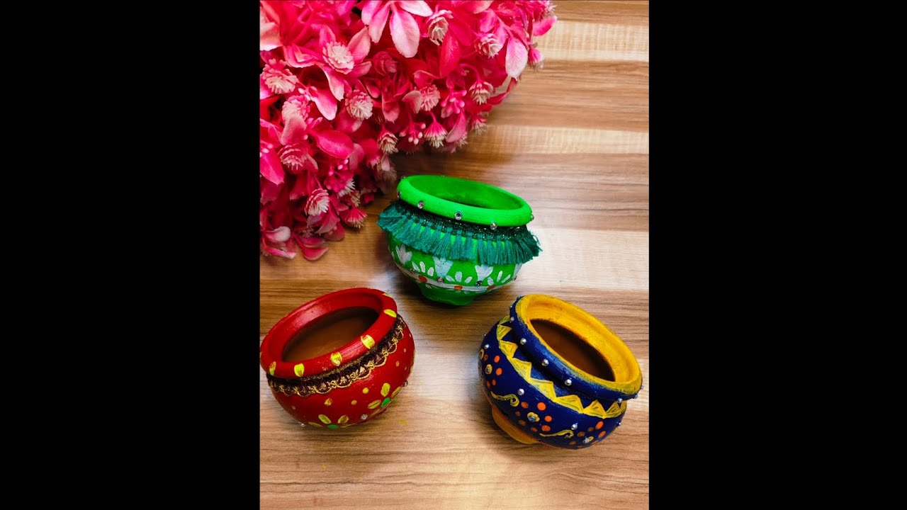 🫟🖌️Pot painting for Sankranti 🏺🫟🖌️