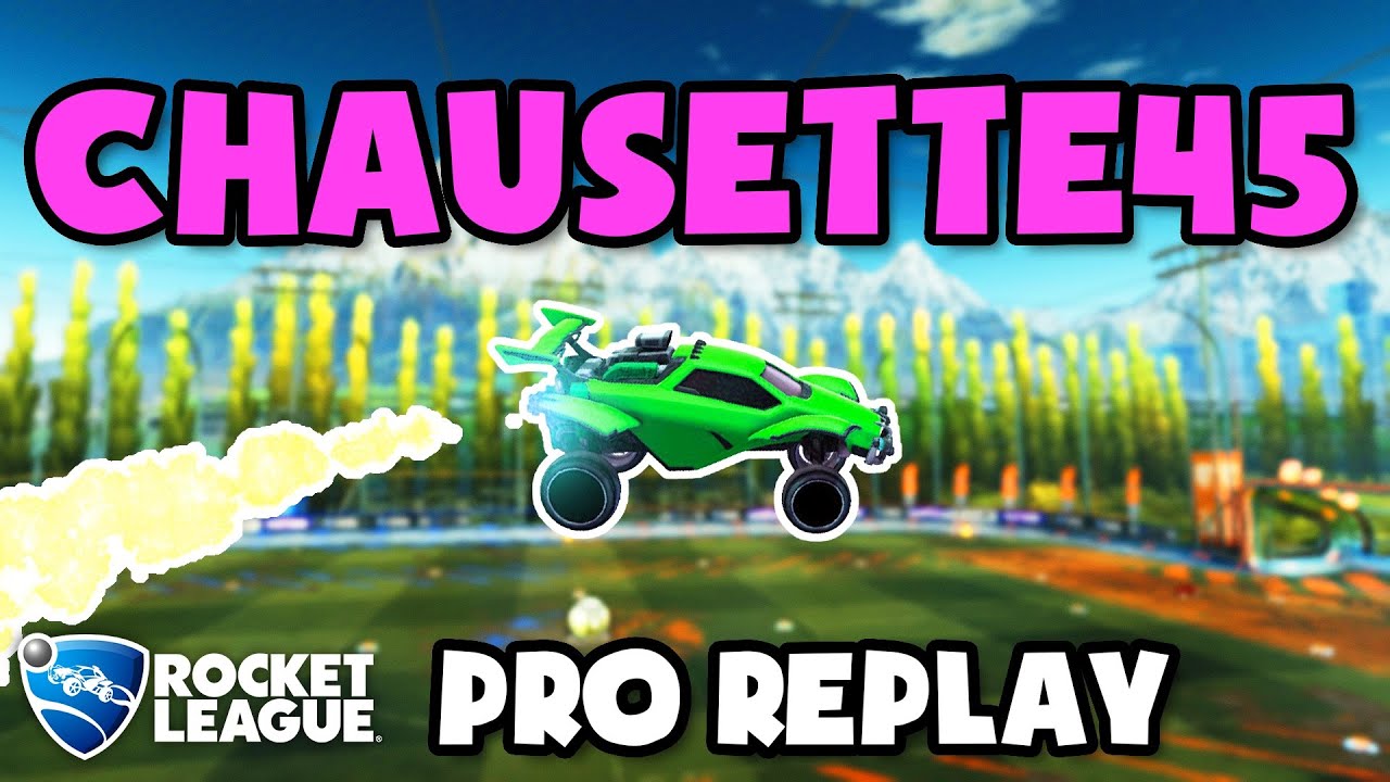 Chausette45 Pro Ranked 2v2 POV #184 - Rocket League Replays