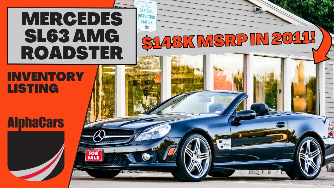Luxury Meets Power: 2011 Mercedes SL63 AMG Roadster Full Overview!