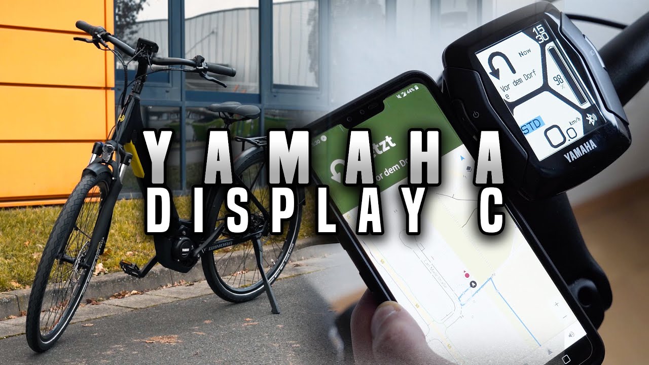 Yamaha Display C - Display Vorstellung + Navigation / E-Motion Erfurt / 4K