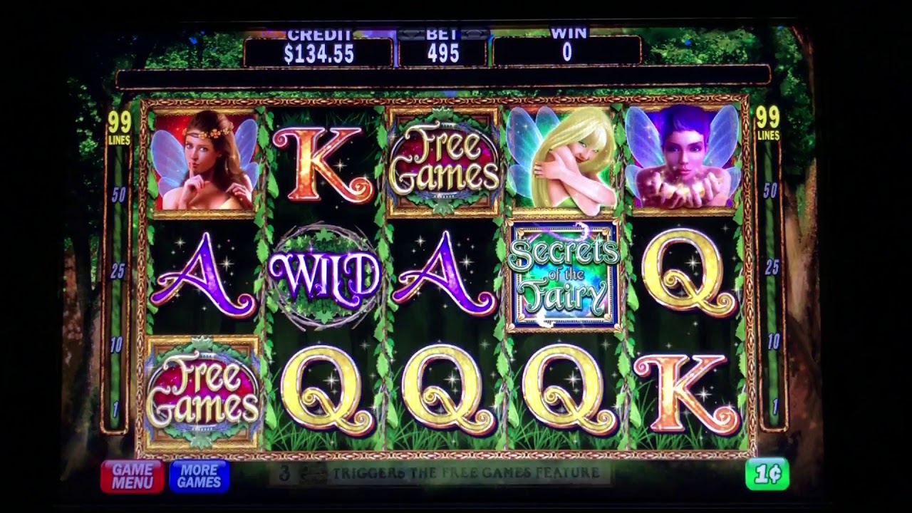 T WINN SLOT FUN on Secrets of the Fairy!