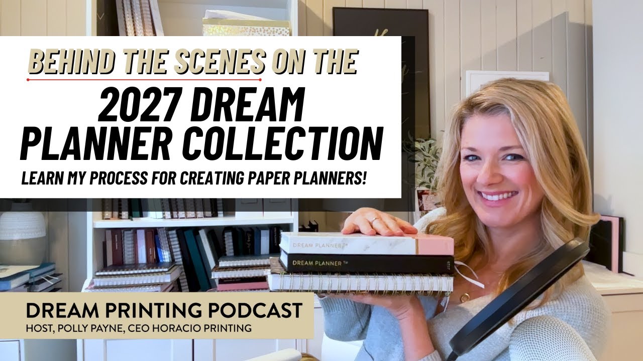 BTS On The 2027 Dream Planner Collection || Learn My Process For Creating Paper Planners