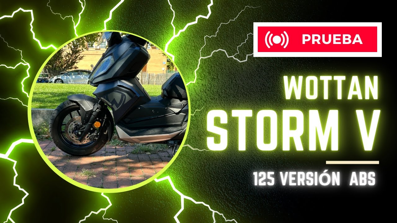 wottan storm v 125 ABS.Test drive