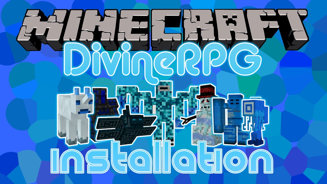How to install the divine RPG mod for minecraft 1.7.10 +