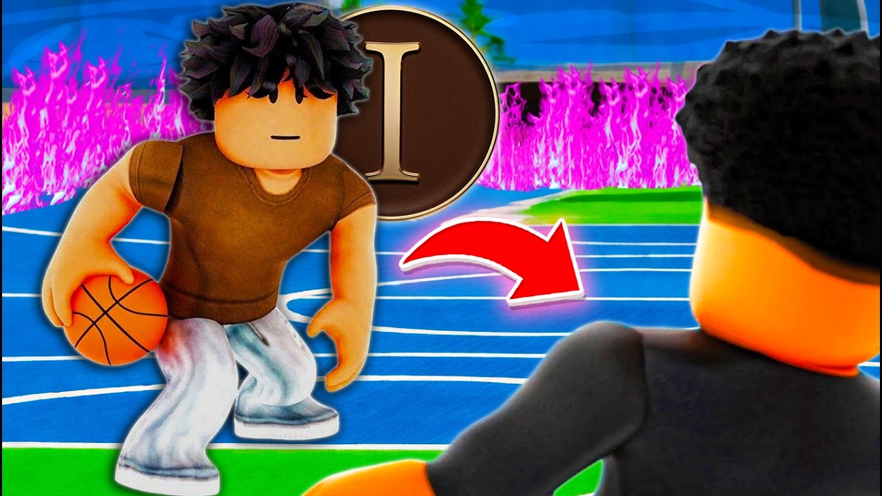 I Pretended To Be A NOOB In Roblox Playground Basketball...
