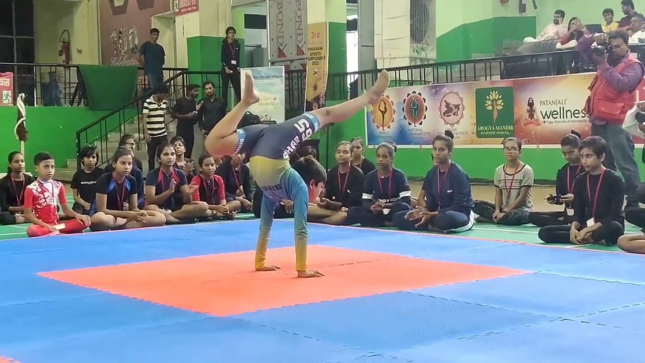 Yoga state champion of Bihar 2022 / 2023 / subjunior boy