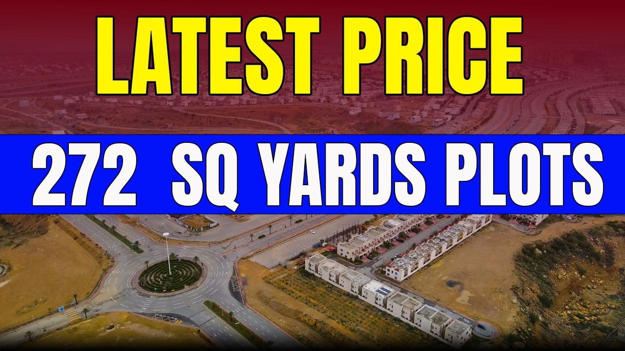 272  SQ YARDS Plots ||Latest Price || bahriatownkarachi #realestate