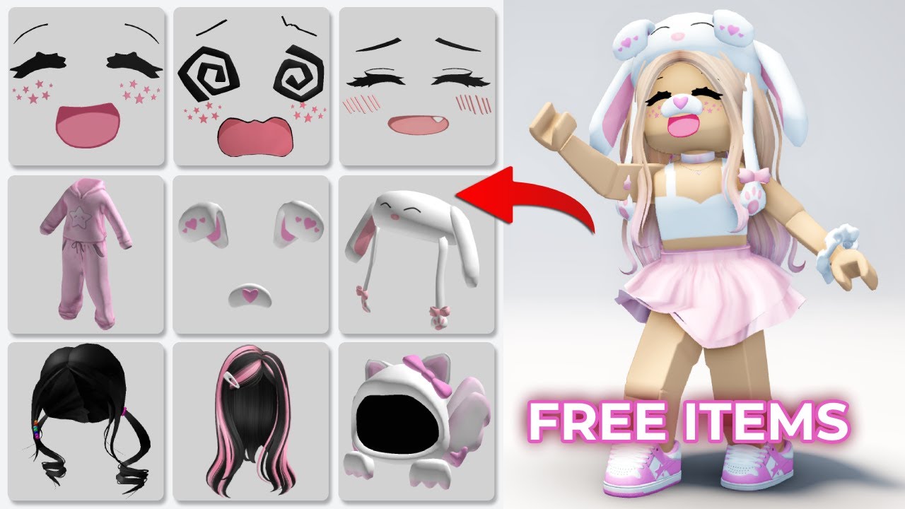 СПЕШИТЕ! ПОЛУЧИТЕ БЕСПЛАТНЫЕ ПРЕДМЕТЫ И ЛИЦА ROBLOX 😱🥰