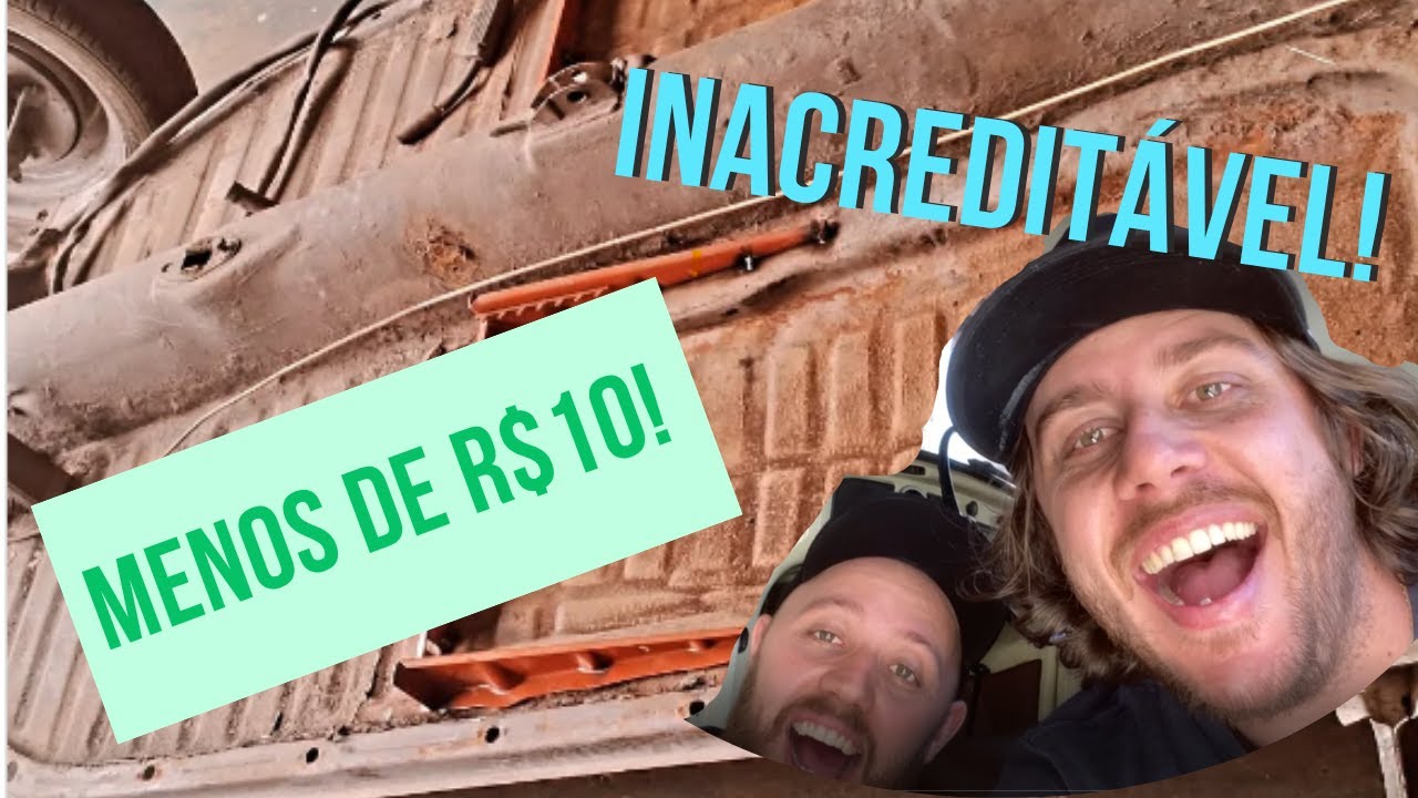 Conserto do assoalho do Fusca &ndash; voc&ecirc; n&atilde;o vai acreditar no pre&ccedil;o