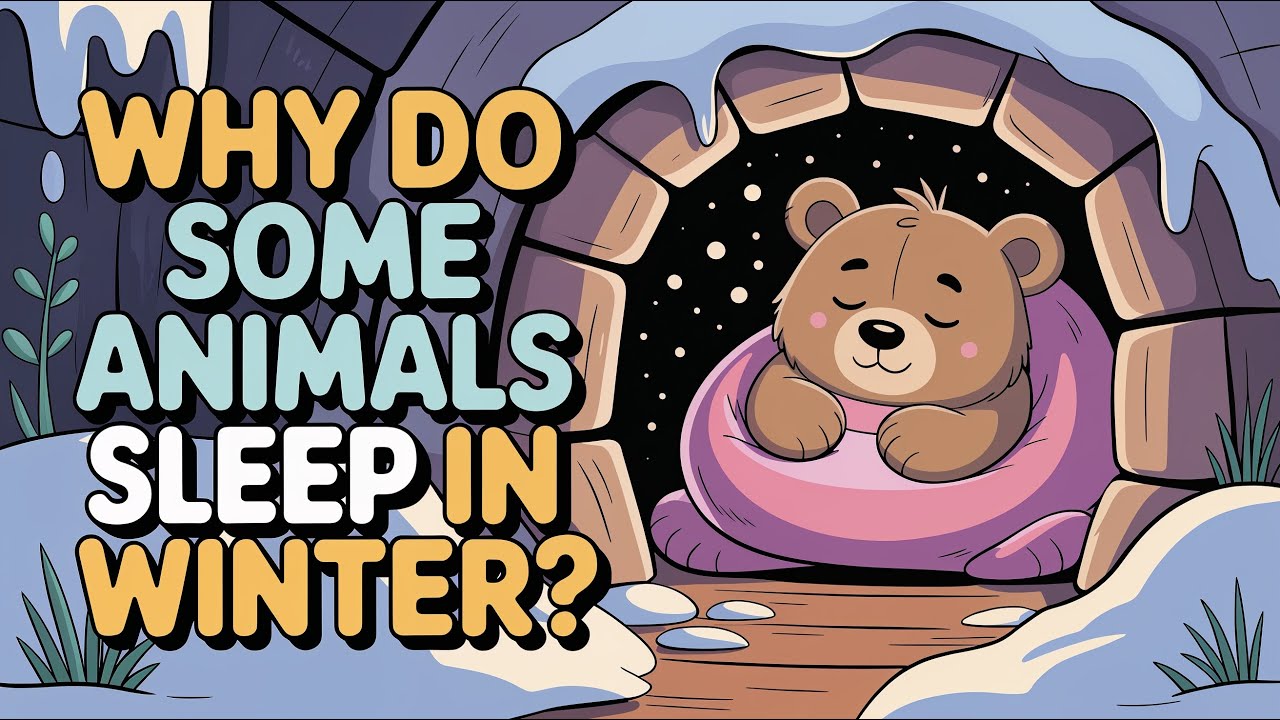 Why Do Some Animals Sleep in Winter? | Hibernation Explained | Bedtime Story Learning for Kids