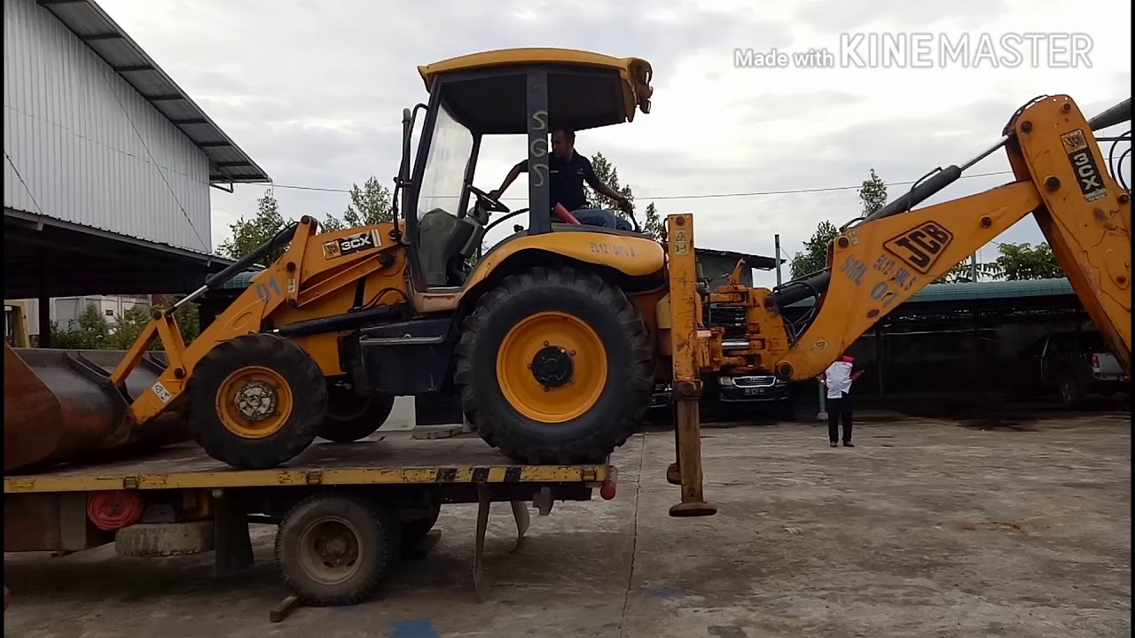 #VLOG 5.6 - AMAZING.!! Loading JCB/ Tehnik loading Backhoe Loader/ PT. AGRO TUNAS MANDIRI/ PONTIANAK