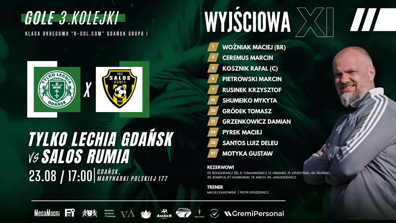 Skr&oacute;t bramkowy z meczu #TLG x SALOS | 23.08.25 #Gole #gdańsk