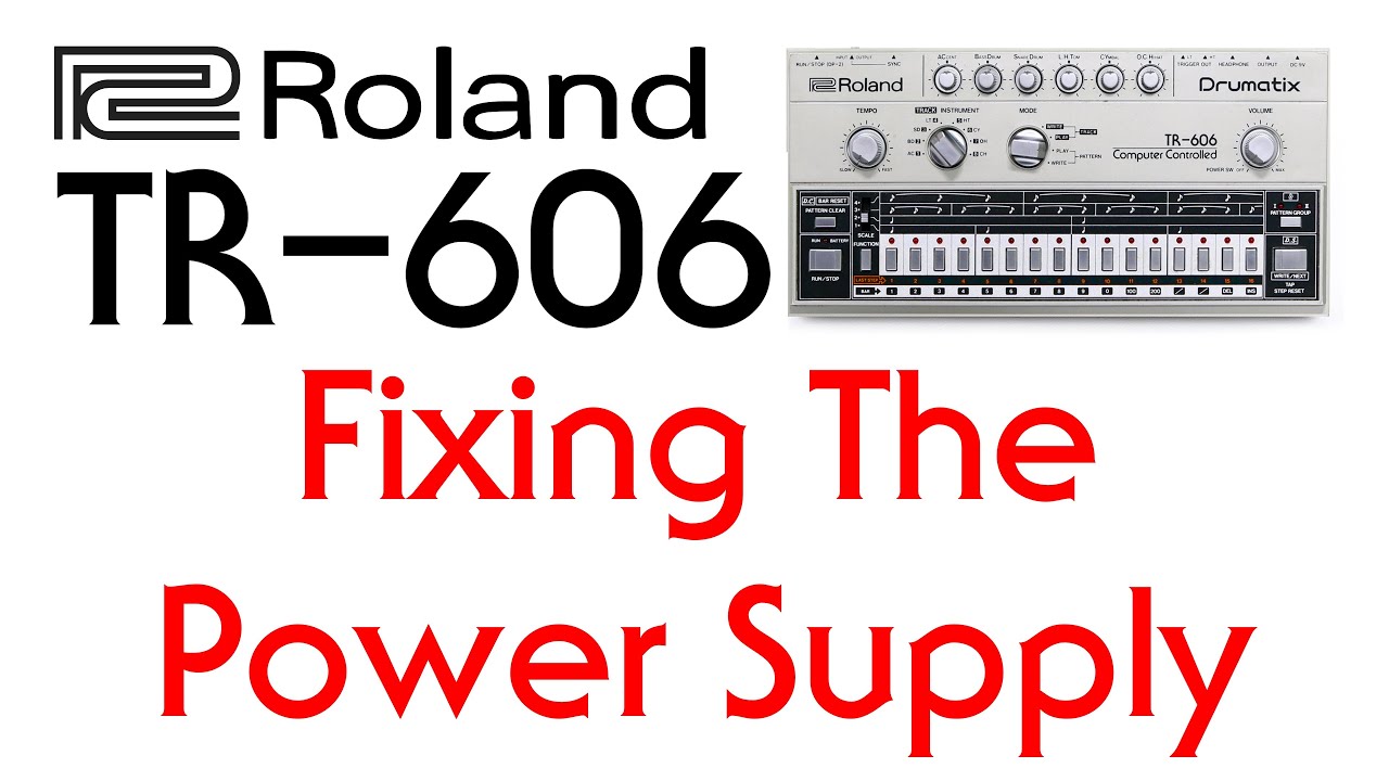 TR 606 3 Power Supply Repair