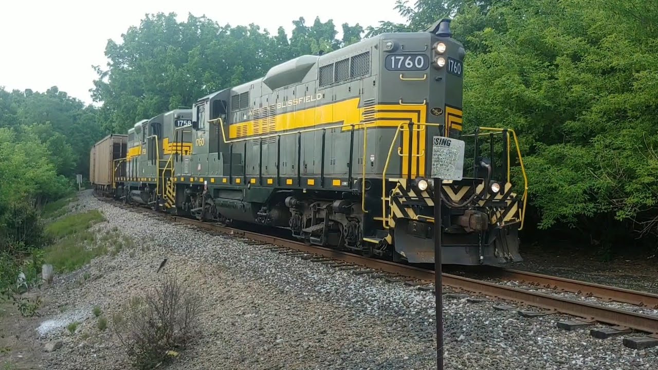 Adrian and Blissfield  -  Northbound Unit Coal Train(?)   27 Jul 21