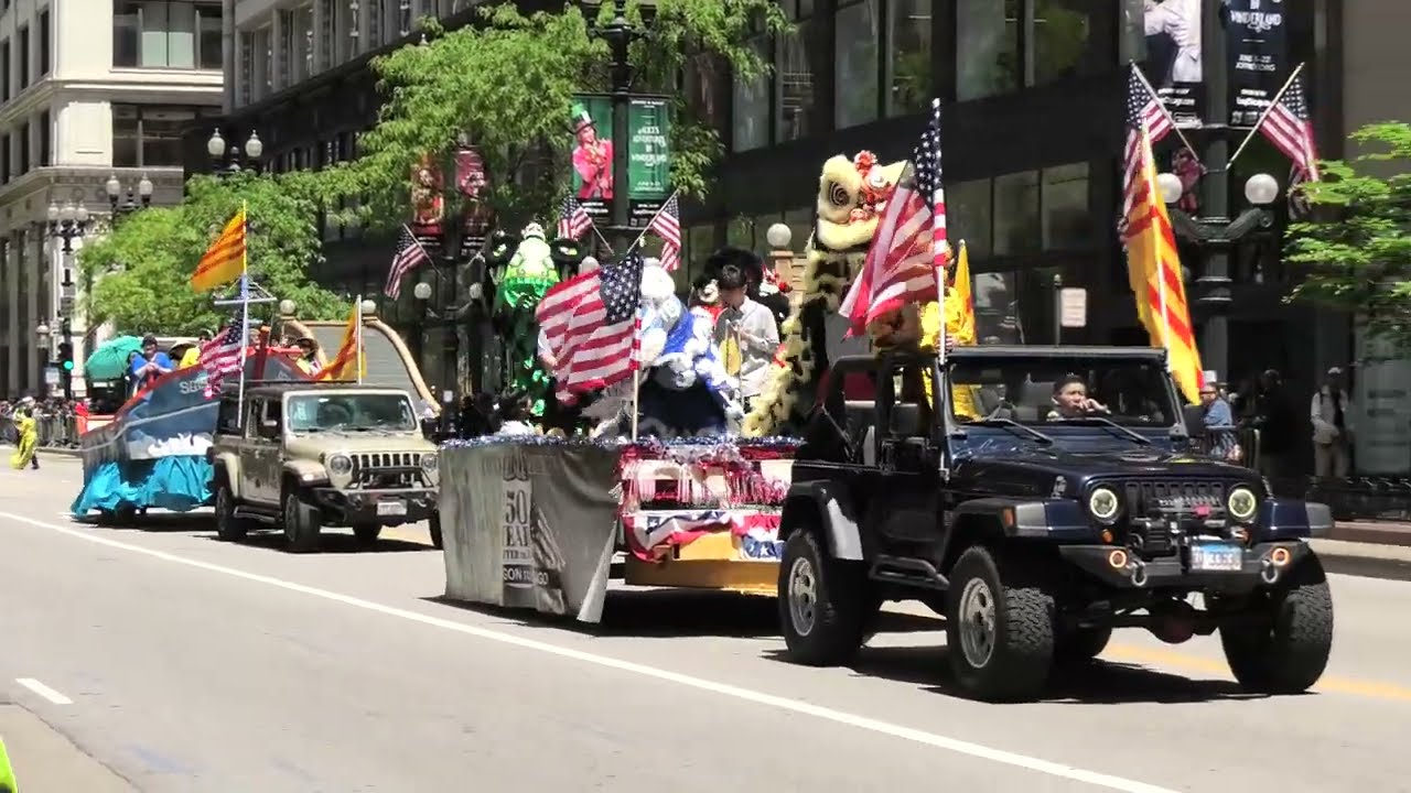 Chicago Memorial Day Parade 2025 With The Panasonic HC VX3 Camera