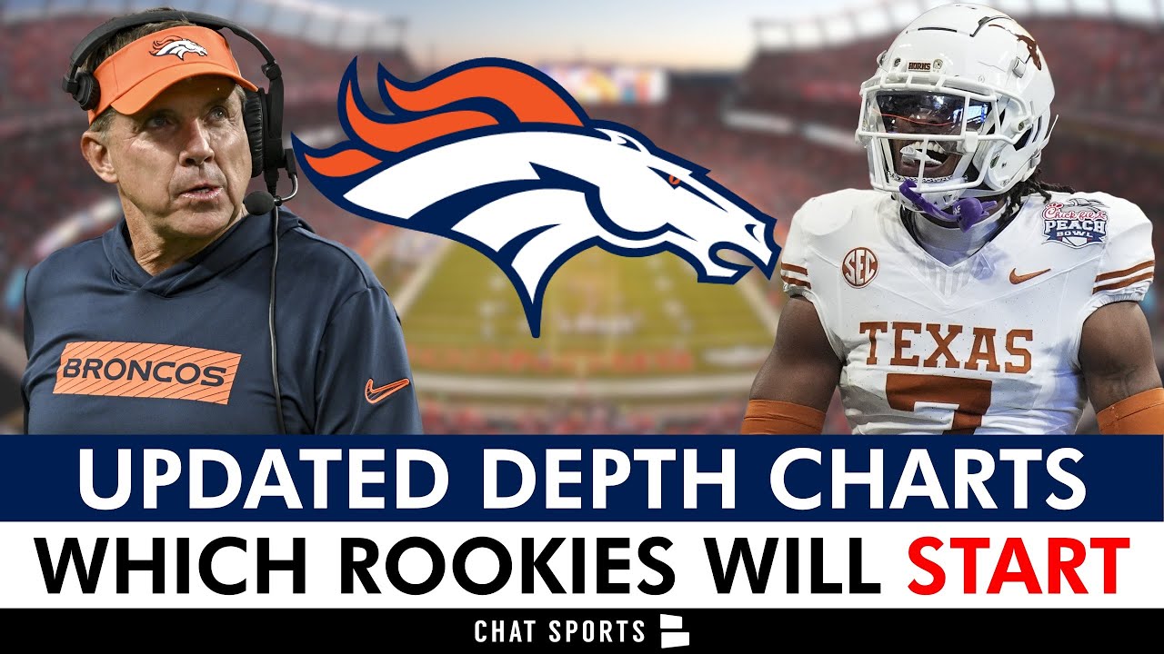 Denver Broncos UPDATED Depth Charts: Which Rookies Will Start?