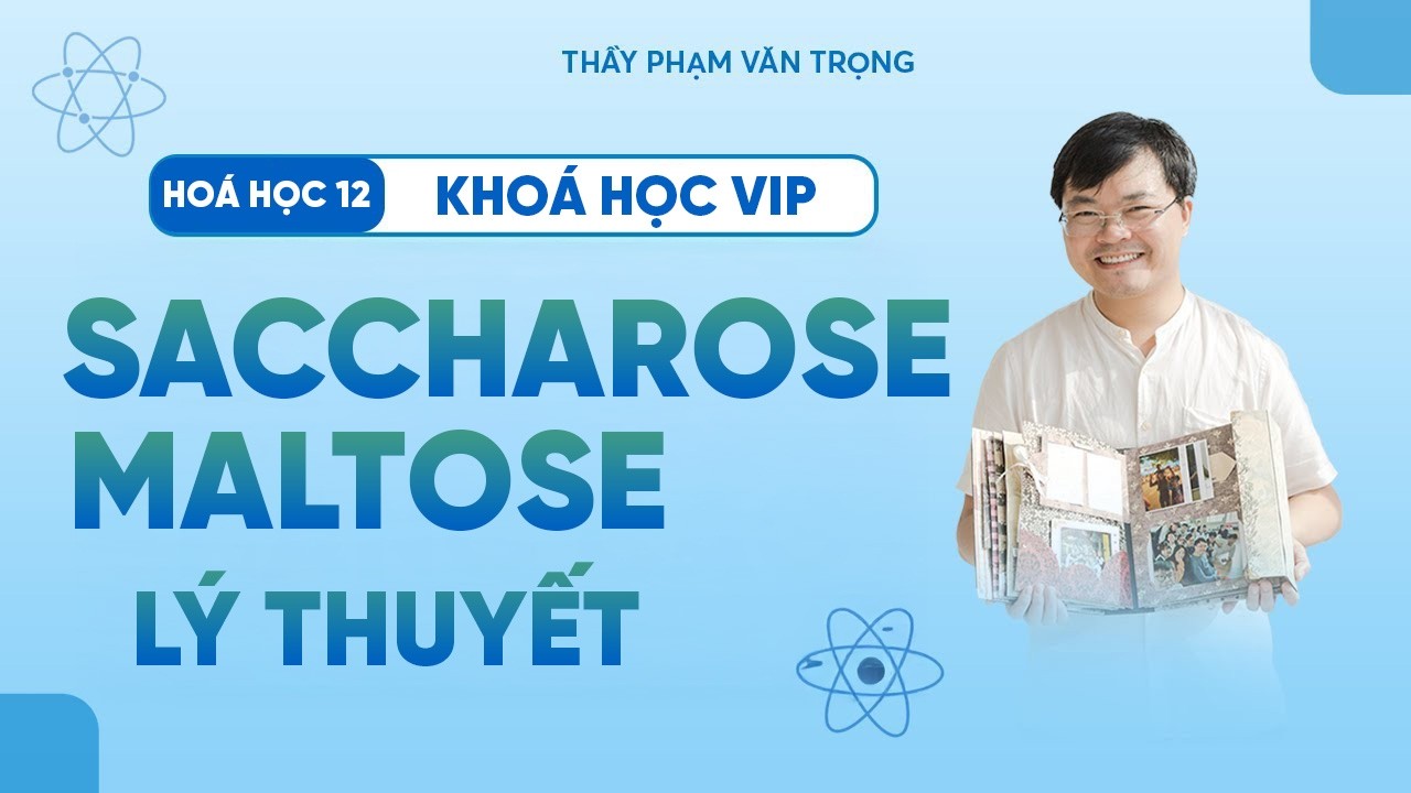 Lý Thuyết Saccharose Và Maltose | Carbohydrate – Hóa Học 12 – Thầy Phạm Văn Trọng