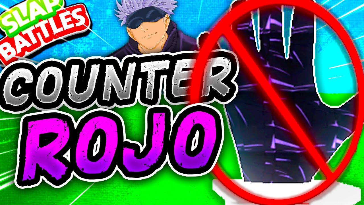 HOW to COUNTER the ROJO Glove 🔮- Slap Battles Roblox