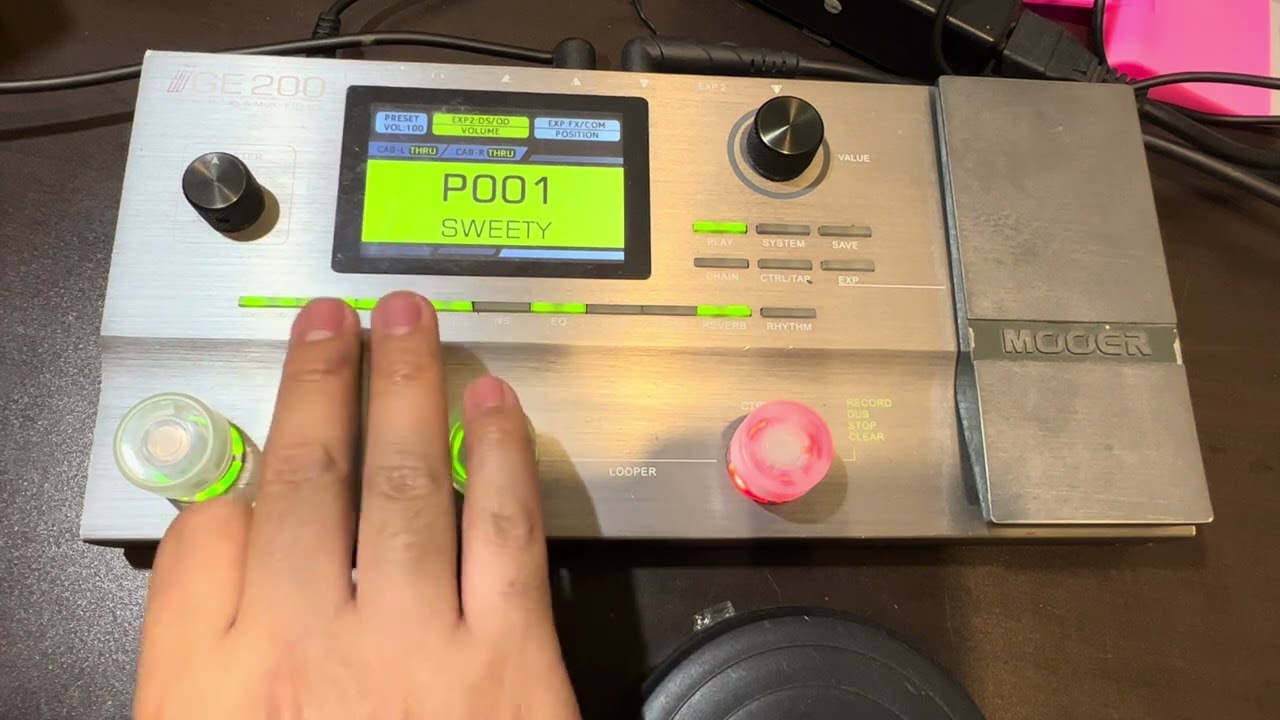รีวิว Mooer ge200 มัลติเอฟเฟคกีตาร์คุ้มค่าราคามากๆ