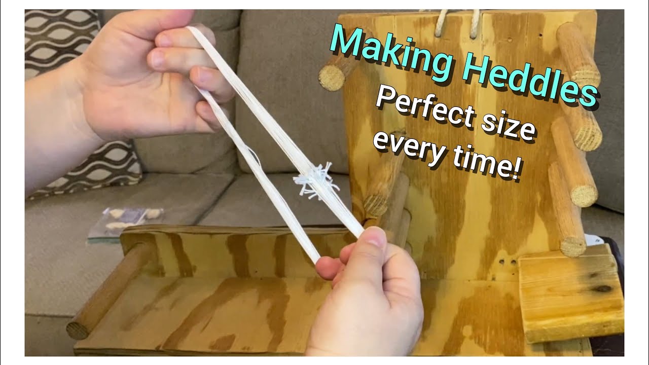 How to Make Heddles for an Inkle Loom